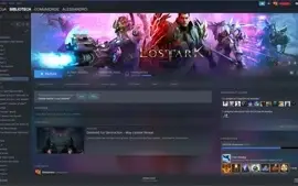 V>Conta Lost ark 1413. arma+19, set +13+12+ steam