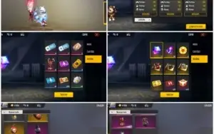Free Fire Conta Full Gemada, única