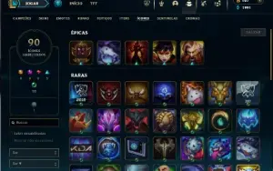 Ferro 2 com 135 Champs e 51 Skins