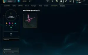 Ferro 2 com 135 Champs e 51 Skins