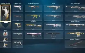 Conta de Valorant com várias skins, rank máximo Imortal