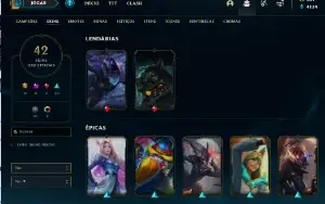 Conta de Valorant com várias skins, rank máximo Imortal