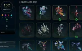 Conta de lol com todos os campeões.