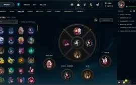 Conta lol ex desafiante