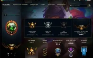 CONTA LOL OURO 1 - FRAGMENTOS SKIN LENDARIA 10K EA, 3 GEMAS
