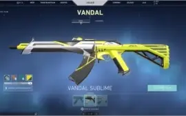 Conta Valorant Com Skins Sublime, Oni, 825 Valorant Points