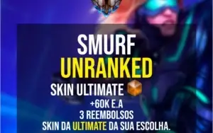 Smurf LOL Entrega 24/7 Com Skin ULTIMATE Da Sua Escolha!