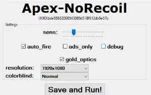 Apex legends NoRecoil / Vitalicio