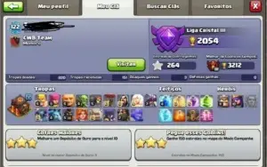 Clash of Clans cv10 bem upado