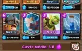 CLASH ROYALE NV 10, ARENA LENDÁRIA, LIDER DE CLÃ !!