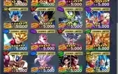 Conta do db legends nível 284 contendo quase todos personage