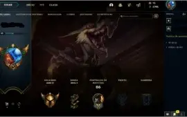 Conta League of Legends (Gold 4)