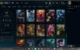 Conta com 97 e com neeko prestigio - lol