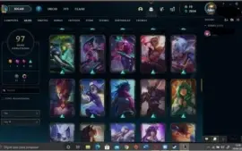 Conta com 97 e com neeko prestigio - lol
