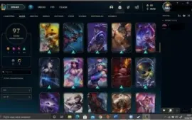 Conta com 97 e com neeko prestigio - lol