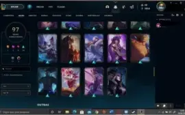 Conta com 97 e com neeko prestigio - lol