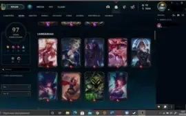 Conta com 97 e com neeko prestigio - lol