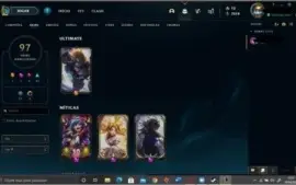 Conta com 97 e com neeko prestigio - lol