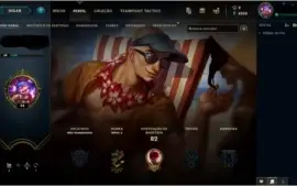 Conta De LOL Lv30 Unranked (Com Lendaria)