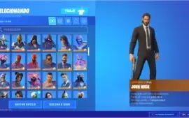 Conta de Fortnite + de 250 skins ( wonder, minty). PC apenas