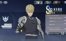 5 SSR, conta nivel 54, Genos e Saitama C1