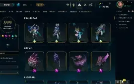 CONTA RIOT - Skins raras, muitas bordas, MMR Mestre