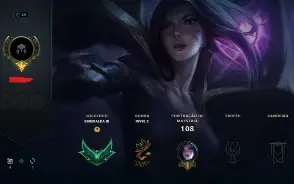Conta LoL - Esmeralda 3 - 9 Skins - Vários Campeões