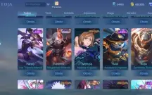 Conta Mobile Legends com 567 skins