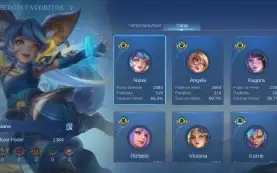 Conta Mobile Legends com 567 skins