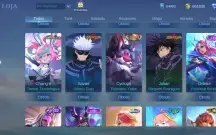 Conta Mobile Legends com 567 skins