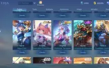 Conta Mobile Legends com 567 skins