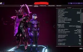 Conta Warframe MR 21 18 Skins Deluxe 100kk+ Cred e 1900 Plat