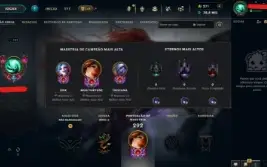 Conta League of Legends Full Acesso - 130 Champs e 43 Skins