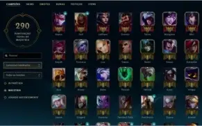 Conta de League of Legends - Muito conteúdo.