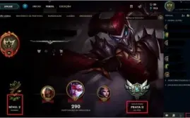 Conta de League of Legends - Muito conteúdo.