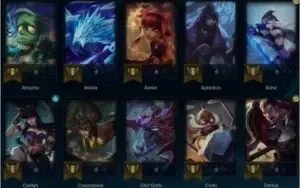 Conta lol Platina 1 br