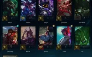 Conta lol Platina 1 br