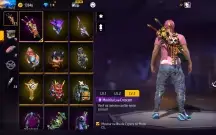 Conta Free Fire Barata (Skins Masculino)