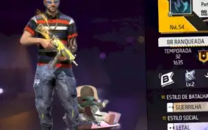 Conta Free Fire Barata (Skins Masculino)