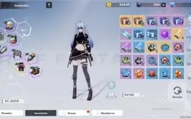 TOWER OF FANTASY TANZANITE LVL 58 QUASE TODOS SSR