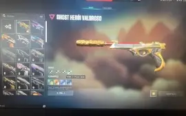 1100 R$ em skins/Pacote Ora/Vandal Gaia-Gatinho/Phantom Game