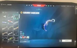 1100 R$ em skins/Pacote Ora/Vandal Gaia-Gatinho/Phantom Game