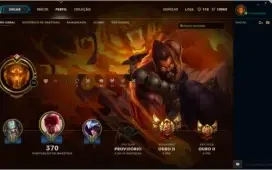 conta lol - varias skin