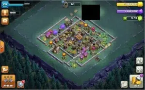 CLASH OF CLANS CV13 FULL + 15300 GEMAS