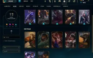 Esmeralda 3 com 55 Champs e 12 Skins