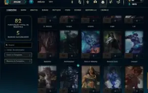 Esmeralda 3 com 55 Champs e 12 Skins