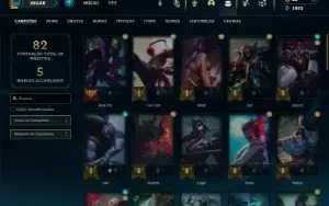 Esmeralda 3 com 55 Champs e 12 Skins