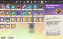 Conta Genshin Impact com 7 personagens 5* AR50 Américas
