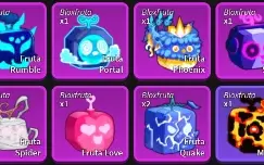Conta Blox Fruits platinada!!!
