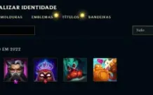 Unranked - 2 Skins - 24 campeões - Full acess - Upada a mão